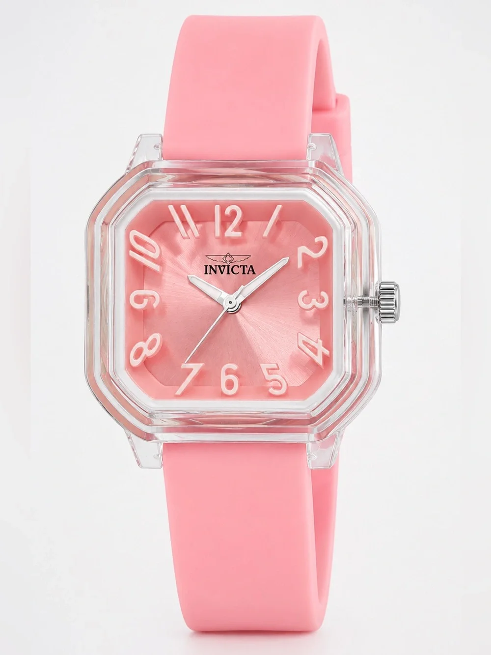 Invicta Celestial Scalenon Pink Watch 39mm Transparent 70319 NWT